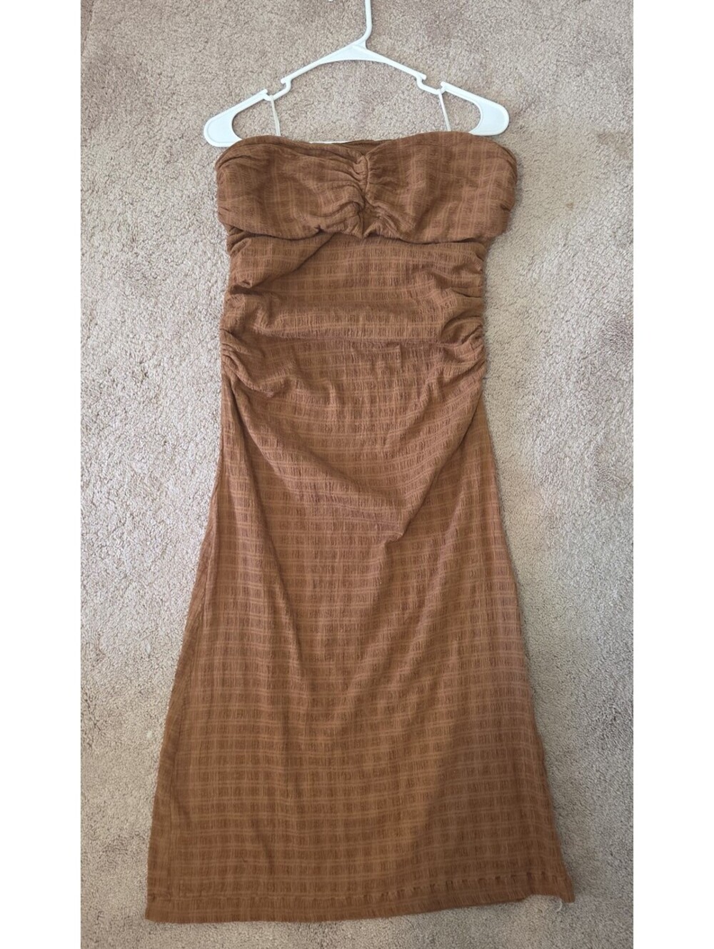 Free people Brandie strapless dress